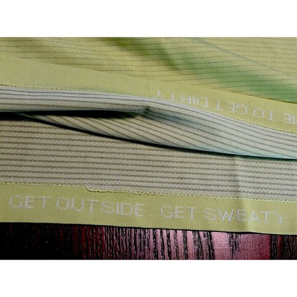 Lululemon Metal Vent Tech Tee Short Sleeve Size Men’s Large Yellow Top Neon - Picture 11 of 14